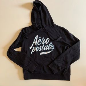 Aeropostale hoodie , black, size S